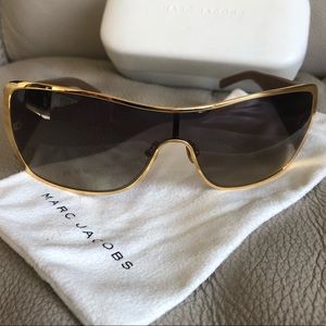 Marc Jacobs gold sunglasses